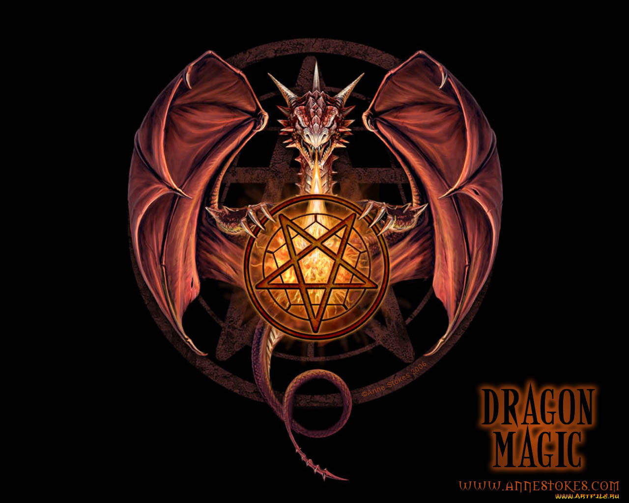 dragon, magic, wallpaper, by, ironshod, , 